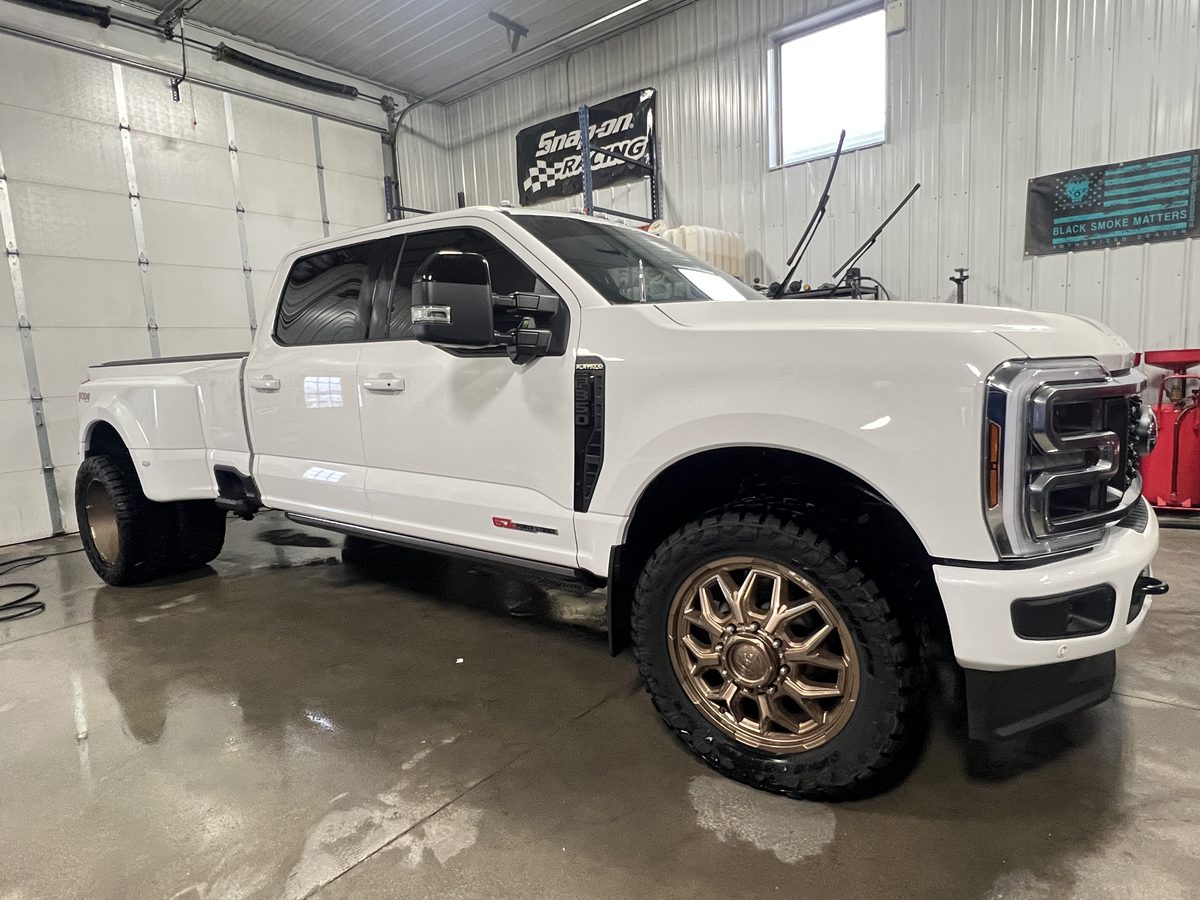 Exterior detail after — clean truck Voge Detailing