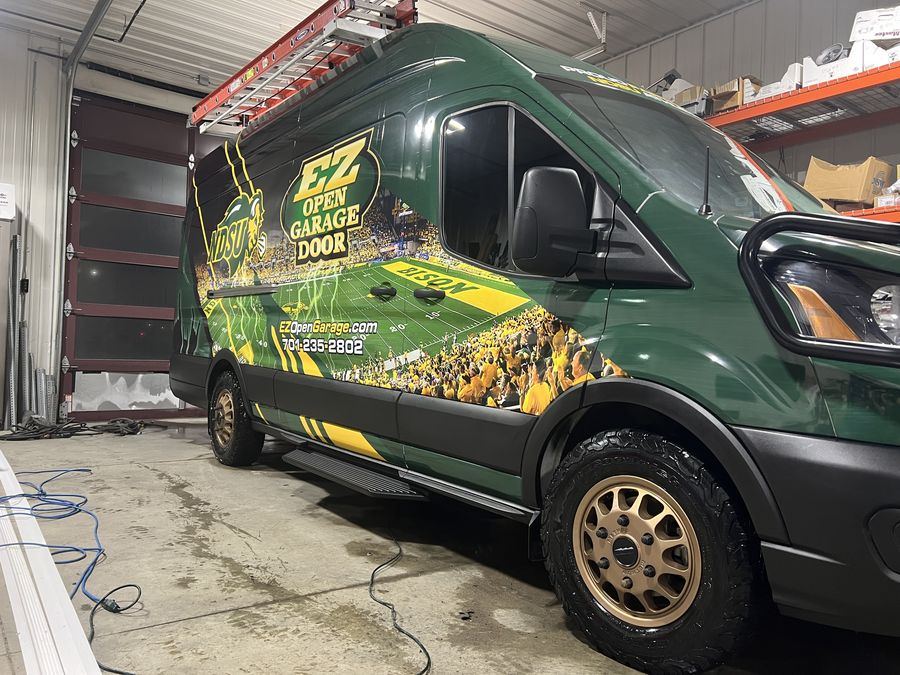 Commercial van interior detail — Voge Detailing Fargo-Moorhead