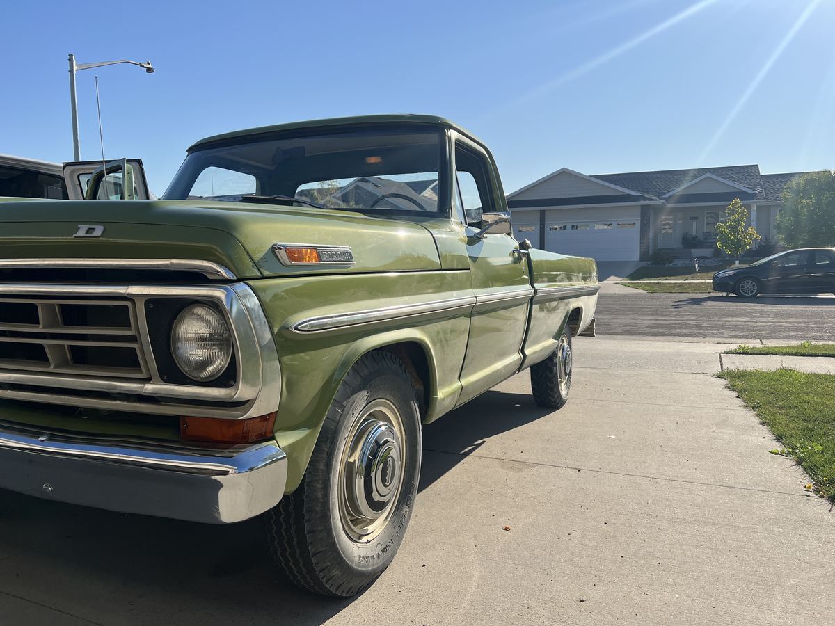 Vintage Ford truck exterior detail — Voge Detailing Moorhead