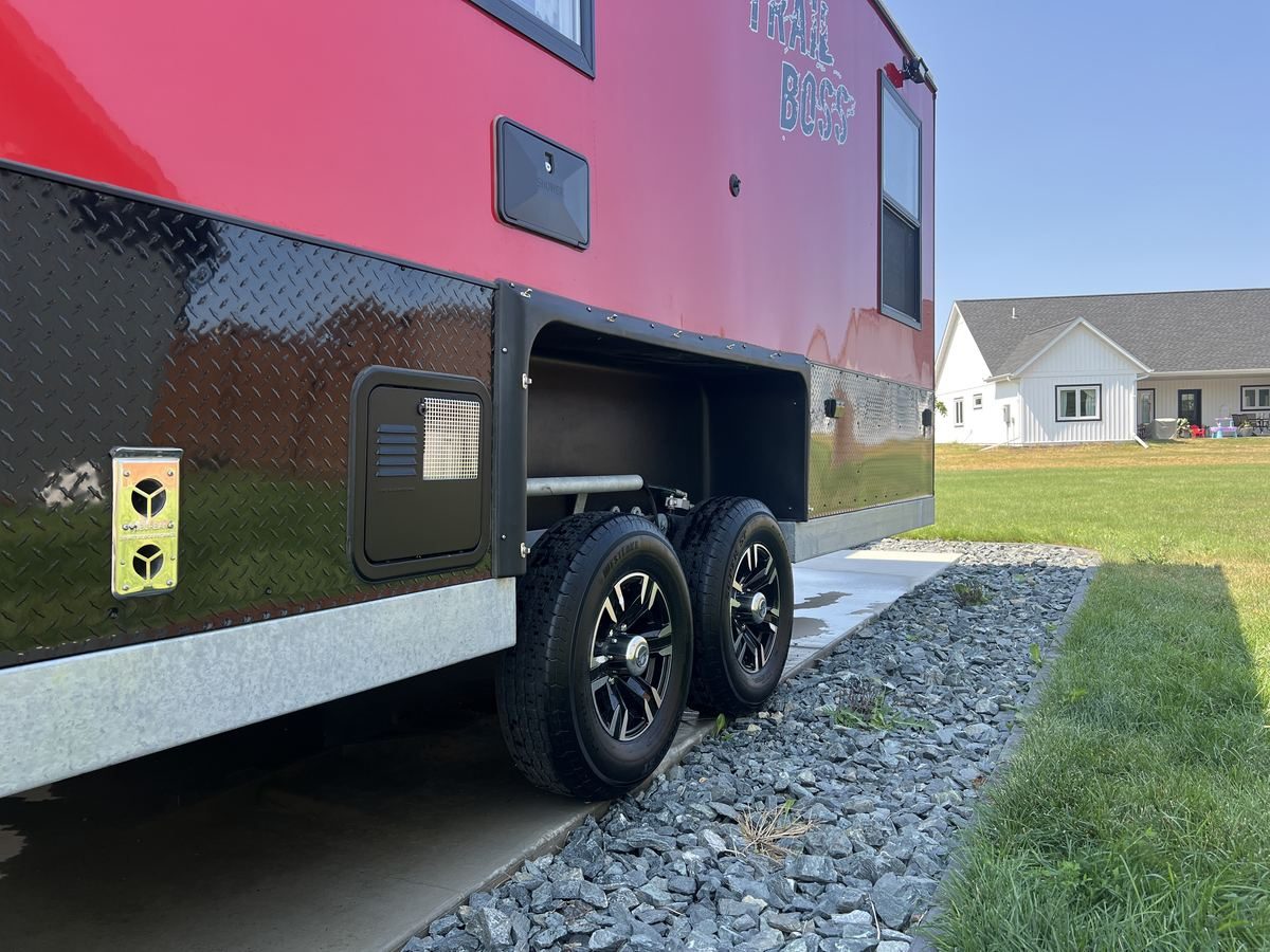 Trail Boss RV exterior detail — Voge Detailing Fargo